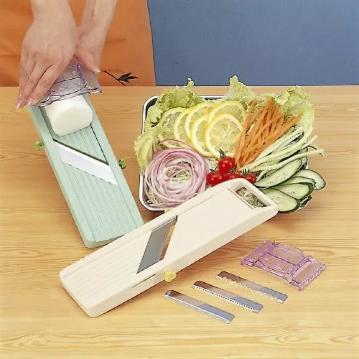 Benriner Japanese Mandoline Vegetable and Fruit Slicer - Green