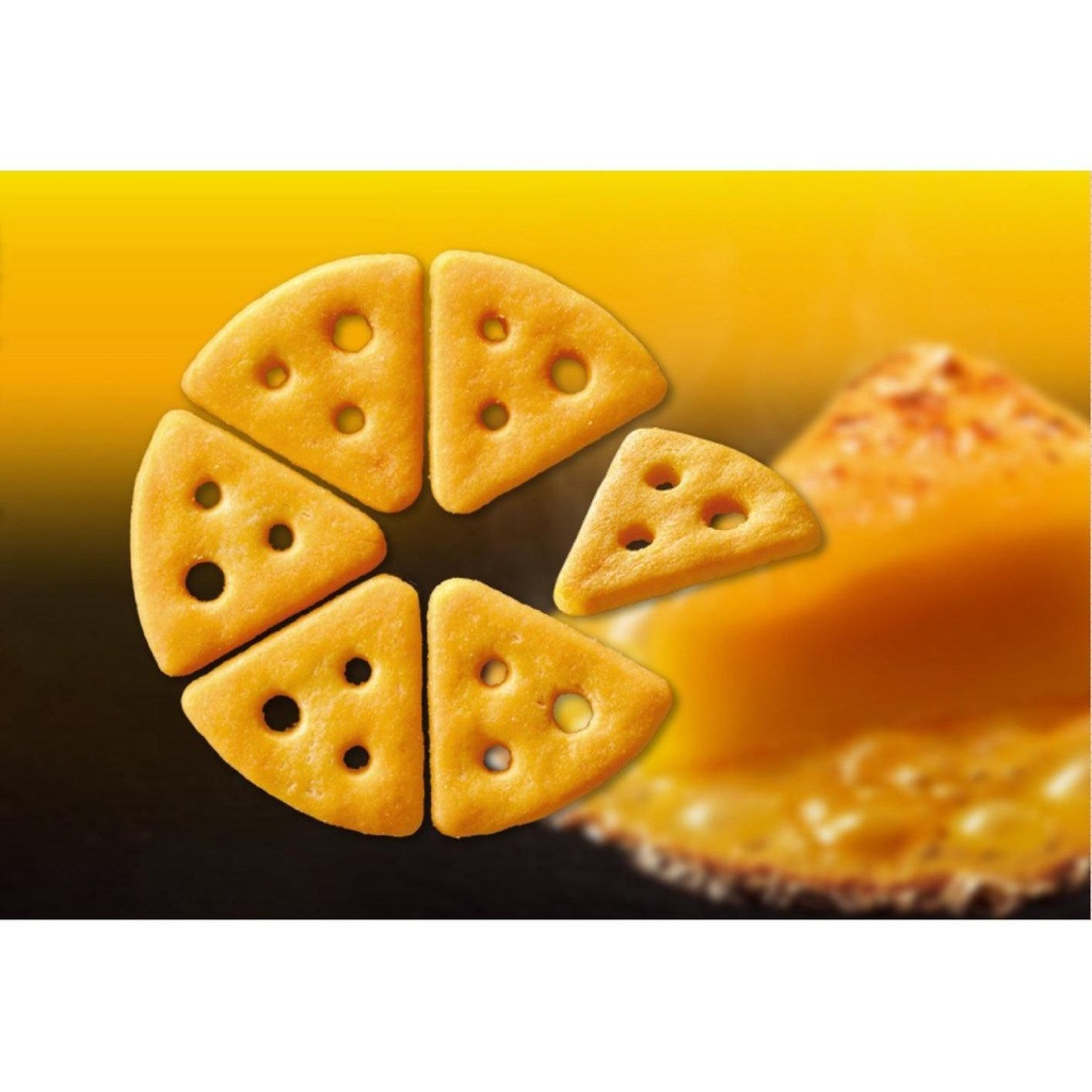 Glico Cheeza Cheddar Cheese Crackers 36g