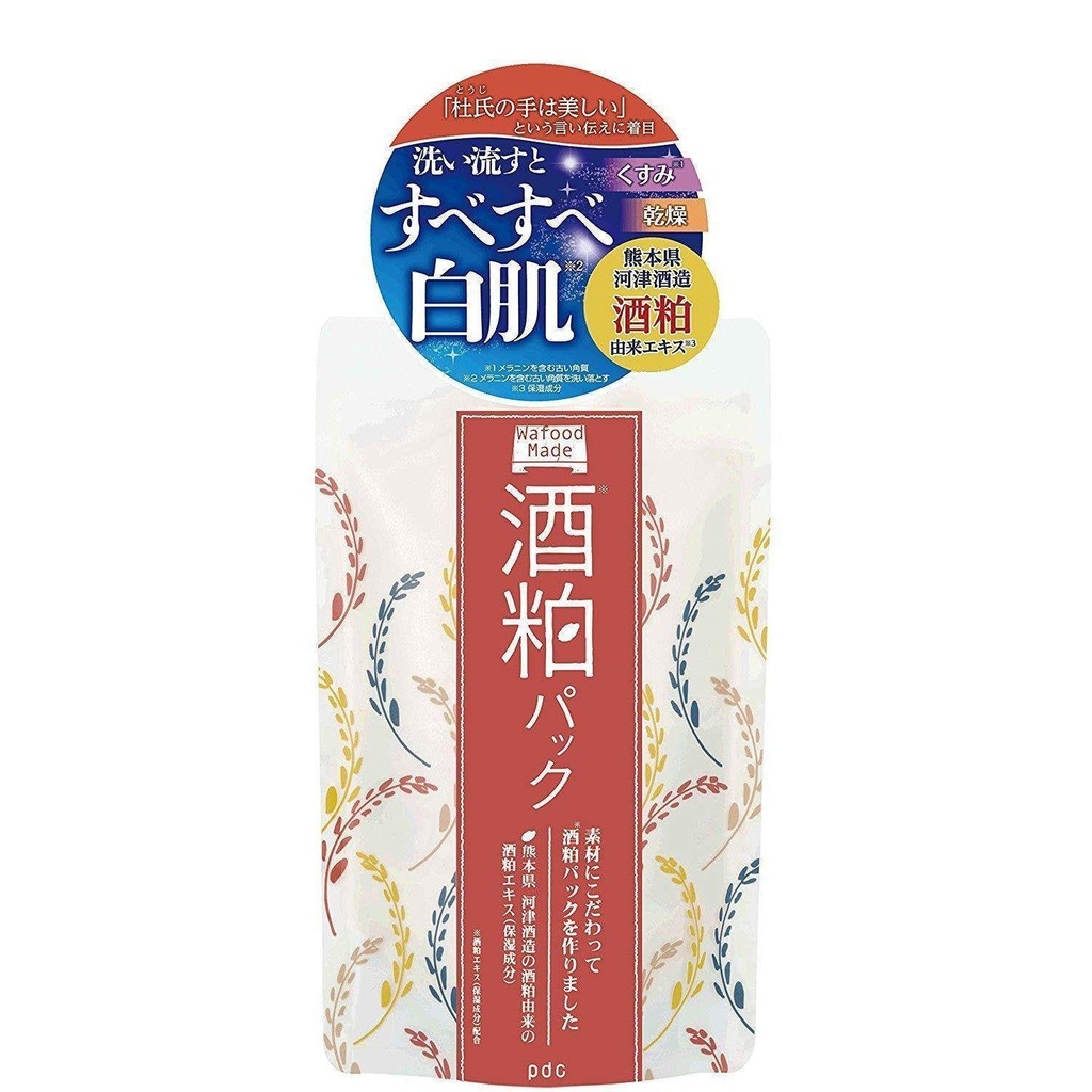 pdc Wafood Made Sake Lees Face Pack 170g