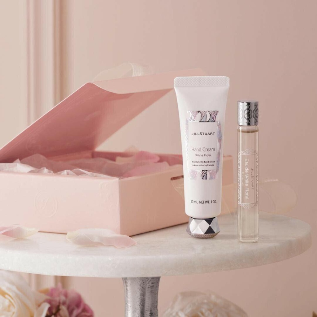 Jill Stuart White Floral Moisturizing Hand Cream 30ml