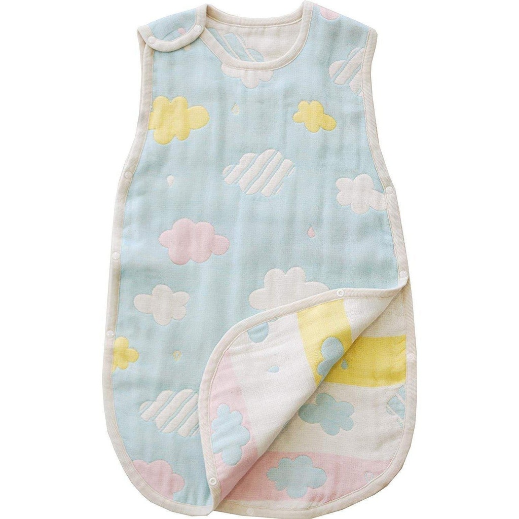 Sandesica Fluffy Muslin Baby Sleep Sack Wearable Sleeping Bag