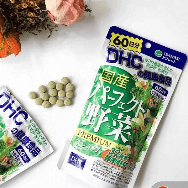 DHC Perfect Vegetables Premium Supplement 240 Tablets