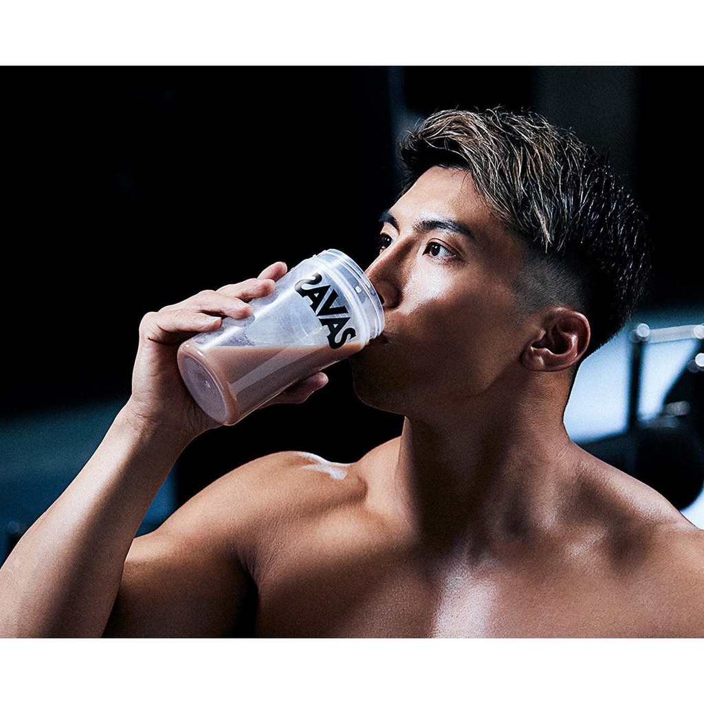 Meiji Savas Advanced Whey Protein Powder 100 Cocoa Flavor 900g