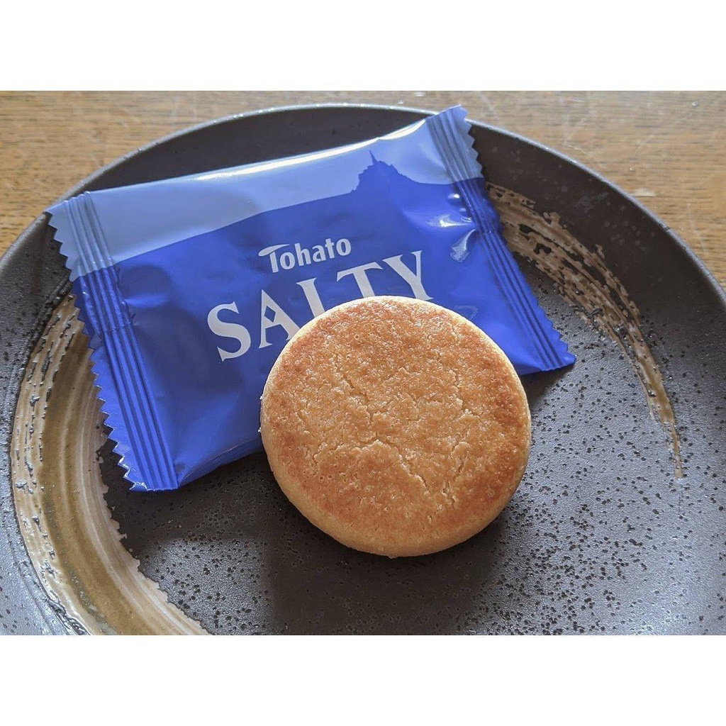 Tohato Salty Cookies Salted Butter Biscuits 8 Pieces Pack
