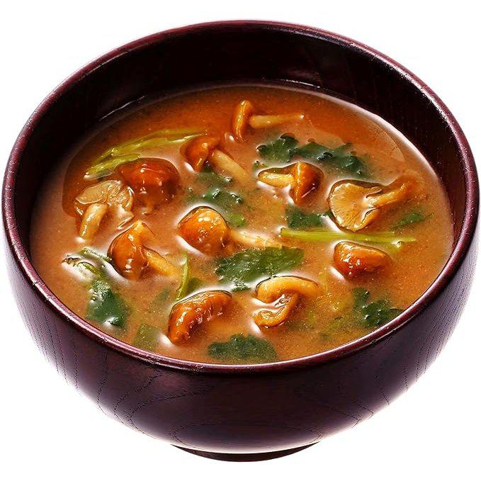 Amano Foods Freeze Dried Red Miso Soup with Nameko Mushroom 10 Servings
