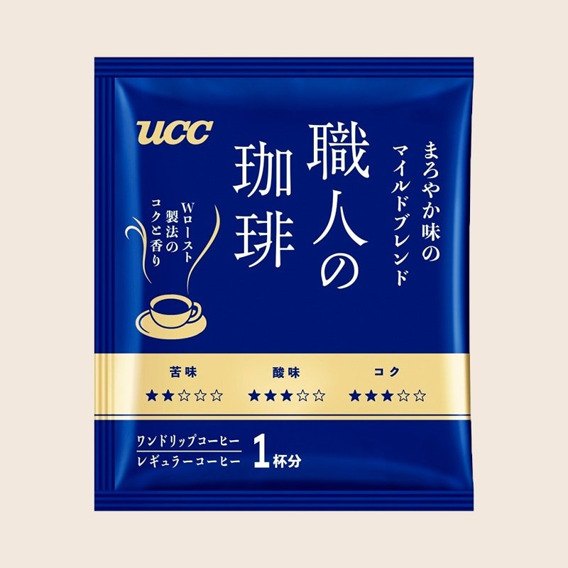 UCC Meister's Drip Coffee Bags Mild Blend 40 Count