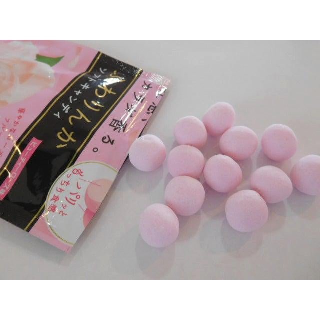 Kracie Fuwarinka Beauty Soft Candy Fruity Rose Flavor (Pack of 10)