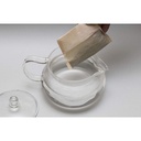 Unbleached Tea Pack Bags Fillable Empty Tea Bags Big Size 32 Pieces