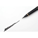 Kuretake Brush Pen Gold & Black Leather Pattern (+3 Ink Pen Refills)