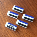 Tombow Mono Eraser Japanese White Plastic Eraser Set 5 Pieces