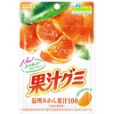 Meiji Fruit Gummy Candy Satsuma Mandarin Gummies 54g (Pack of 3)