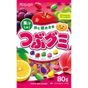 Kasugai Tsubu Gummy Mixed Fruit Flavor Gummies 80g (Pack of 3)