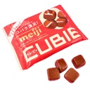 Meiji Hi-Milk Cubie Chocolate Milk Chocolate Cubes 42g (Pack of 10)