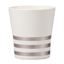 Isuke Drinking Cup Brushed Silver Design Resin Tumbler