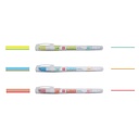 Sakura Mixline Highlighters Two-Tone Underline Highlighter 3 Color Set