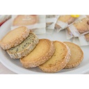 Handmade Japanese Sable Cookies 5 Flavor Assortment 10 Pieces
