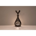 Iwachu Japanese Cast Iron Tealight Candle Holder Rabbit Design