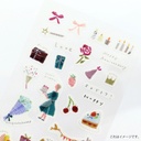 Kamiiso Scrapbook Stickers Birthday & Anniversary Washi Stickers