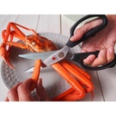 Sumikama Kasumi Heavy Duty Serrated Curved-Blade Kitchen Scissors