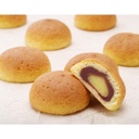 Hime no Tsuki Custard & Sweet Red Bean Paste Filled Bun (Pack of 10)