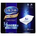 Unicharm Silcot Uruuru Sponge Touch Moisturizing Facial Cotton (Pack of 3)